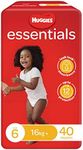 Huggies Essentials Nappies Size 6 (16+kg) 40 Count