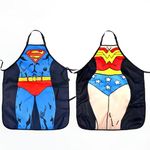 Funny Gifts for Men Women,2pcs Novetly Aprons Xmas Gifts for Couples,Stocking Fillers for Men/Women, Secret Santa Gifts for Christmas Birthday Anniversary