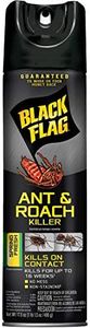 Black Flag Ant & Roach Killer Aerosol, Spring Fresh Scent, 17.5-Ounce, 12-Pack