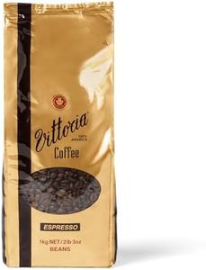 Vittoria Coffee Espresso 100% Arabica Coffee Beans 1kg. Dark Roasted Original & Iconic Blend, Perfect for Home Espresso Machines.