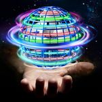 KANDPAND Flying Ball Toy Flyorb Magic Ball Boomerang Mini Pro Flying Spinner Fidget Toys for Boys Girls Kids Adult Indoor Outdoor USB Rechargeable Built-in RGB Lights 360°Rotating(1pcs)