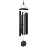 Corinthian Bells 44-inch Windchime, Black