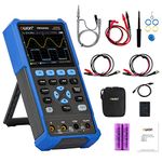 OWON HDS2202S Oscilloscope 3 in 1 200MHz Professional Handheld PC Oscilloscope, 20000 Counts Digital Multimeter 3.5 inch LCD Display Universal Test Instrument (oscilloscope+multimeter+Generator)