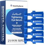 Instant Under Eye Lift Serum: Reduces Eye Bags, Wrinkles, Puffy Eyes, Dark Circles & Crow’s Feet in Minutes - Advanced Firming Polysaccharide Formula for Mature Skin - 20 Resealable Tubes