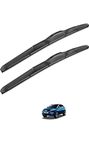 RYU7® Front Hybrid Wiper Blades Fits for Nexon, Size-24" 14" (Pack of 2)