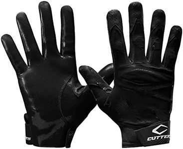 CUTTERS Unisex Adult RevPro 4.0 (New) S500 Receiver Gloves, Black, Adult- Large US