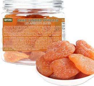 SIJIYUNLI-Dried candied apricots 300g/10.58oz Apricot petals+Rock sugar+Licorice+Bamboo salt,Dried candied fruits,Afruit snack rich in dietary fiber.Suitable as office Snacks/Drama snacks/Tea snacks,As a decoration for Baked desserts/Yogurt salads.