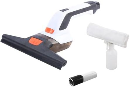 Yard Force Vita Cordless Rechargeable Window Vacuum Ideal for Cleaning Windows, Mirrors, Tiles, Shower Screens - LW V28, Clear