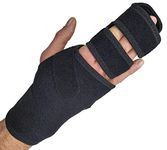 Trigger Finger Splint Finger Brace | Middle Finger Splint | Splint For Fractures, Broken Ring Finger, Arthritis, Tendonitis | Mallet Finger Splint Straightener Immobilizer | (RIGHT SMALL/MEDIUM)