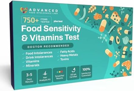 AFIL Premium 750+ Items Test Kit, Food Sensitivity Test Kit for Adults & Kids, Gluten Intolerance Testing Kit, Comprehensive Food Sensitivity Analysis Perfect for Men, Women, and Kids