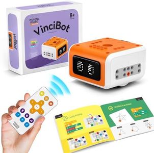 MatataStudio VinciBot Robotics for Kids Ages 8-12, Scratch&Python Programmable Robot with AI Function for Teens School Grade 3-7, Educational STEM Coding Robot Kit for Boys & Girls, Ages 8+