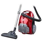 Dirt Devil CY07 Bagged Cylinder Vacuum Cleaner, 3.5L Capacity, Includes Tool Kit, Red/Silver