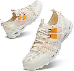 ziitop Womens Hiking Water Shoes for Women Quick Dry Outdoor Sport Sneakers Non Slip Lightweight Breathable Summer Trekking and Walking Climbing Shoe Beige
