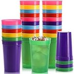 Fasmov 30 Pack 16 oz. Plastic Cups 