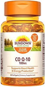 Sundown Co Q-10 100 Mg Softgels, 40 Count