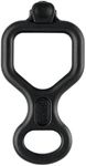 Petzl HUIT ANTIBRULURE Descender - Figure 8 Descender with Anti-Burn Grip for One or Two Rope Strands While Rappelling