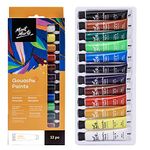 Mont Marte Gouache 12Pc X 12Ml - Multicolor