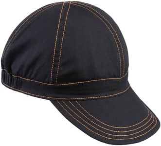 Tough Headwear Welding Cap - Durable Welding Caps for Men - Welders Cap - Welder Hats for Men Women - Weld Caps - Stay Safe While You Work - 100% Cotton - Sweat Wicking Liner