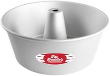 Fat Daddio's PAF-10425 Anodized Aluminum Angel Food Cake Pan, 10 Inch