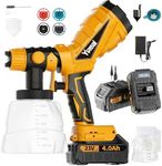 YIREAL Cordless Paint Sprayer Gun W