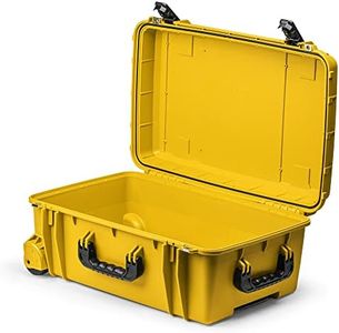 Seahorse 920 Heavy Duty Protective Midsize Travel Case - Suitcase Luggage/TSA Approved/Mil Spec / IP67 Waterproof/USA Made for Travel Domestic Carry-On, Yellow, 16 inches x 24.0 inches x 10.1 inches,