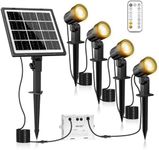 MEIKEE Solar Outdoor Spotlights, 4 