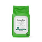 The Honey Pot Company - Feminine Wipes - Daily PH Balancing and Sulfate Free Feminine Products for Parts, Body, or Face - Cucumber Aloe 30 ct.