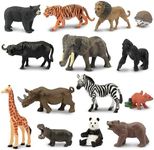 Toymany 14PCS 1-2" Tiny Jungle Anim