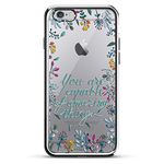 Luxendary LUX-I6PLCRM-QINSPIRATION1 Inspirational Quote Design Chrome Series Case for iPhone 6/6S Plus