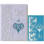 Snowflake Flower Cutting Dies, U-horizon Merry Christmas DIY Scrapbooking Metal Embossing Stencil Template Mold for Album Paper Card Art Craft