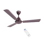 SINOX 12V DC BLDC Ceiling Fan 32 Watt with Remote Control (BROWN)1200 millimeters