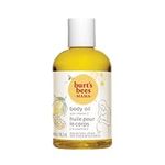 Burt's Bees Body Oil for Pregrancy Stretch Marks, with Vitamin E, Sweet Almond Oil & Lemon Oil, 147.8ml