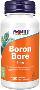 Now Foods Boron (Glycinate) 3mg 100vcap