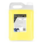 beamz Dark Yellow Smoke Machine Fluid 5L Fog Juice for Enhanced Atmospheric Effects, Perfect for DJ Equipment, Parties, and Theatrical Use, Fog Fluid for Smoke Machine