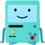 GRAPMKTG Charging Stand with Smile Face for Nintendo Switch Accessories Portable Dock Compatible for Nintendo Switch OLED Cute Case BMO Decor Gift Men Women Kids Blue