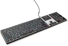 Davinci Resolve Backlit Pro Aluminum Keyboard - Windows - US