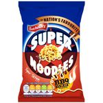 Batchelors Super Noodles Tasty BBQ Beef Flavour, Instant Snack Ready in 4 Minutes, 90 g Packet (Pack Of 8)