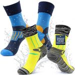 RANDY SUN 2 Pairs Waterproof Hiking