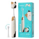 ORDO Sonic Squishmallows Kids Electric Toothbrush – Rechargeable, 3 Brushing Modes, 2-Min Timer, 5+ Weeks Battery, 2 Brush Heads Included, Gift for Children Ages 4+, Cam