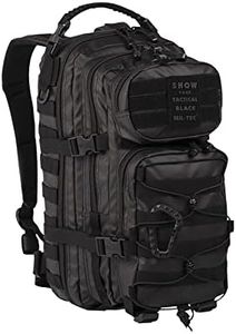 Mil-Tec 14002608, US Assault Pack/Rucksack Approx., 20 Litre Military/Outdoor/School, Black, One Size, Casual