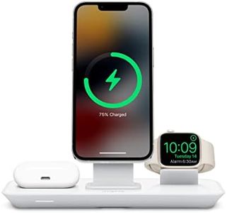 mophie 3-in-1 Wireless Stand for MagSafe Charger (Apple Exclusive 2021-White) UK