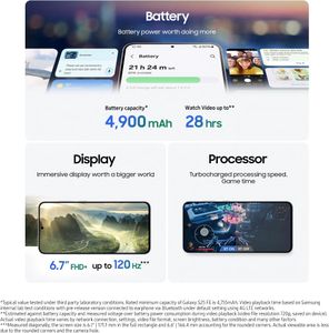 Samsung Galaxy S25 FE Smartphone, 256GB – Navy Blue