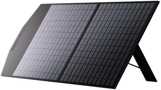 ALLPOWERS SP027 Panneau solaire pliable 100W IP66 étanche, Kit de panneau solaire portable avec sortie 18 V, module d'efficacité 22%, centrale chargeur solaire Portable pour camping, caravane, jardin
