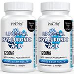 Liposomal Hyaluronic Acid Supplement - 1200mg Per Serving, High-Potency Bioavailable Hyaluronic Acid Capsules, Supports Skin & Joints, 120 Softgels