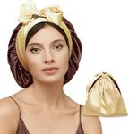 100% Mulberry Silk Bonnet for Curly