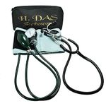 Dishan Analouge Manual Blood Pressure Monitor or BP Machine or Sphygmomanometer with H.Das Stethoscope Combo (1 Year Warranty)