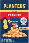 Planters Salted Peanuts, 10 Count (