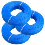 Akuoly Grass Trimmer Line .065'' Weed Wacker Eater String 98ft x 3 Rolls String Trimmer Spool, Nylon