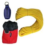 FORESTER Professional Arborist Throw Line Kit with Storage Bag | Tree Felling Equipment with Arborist Throw Bag | Throw Rope, Throw Weight, and Storage Bag (9oz Bag)