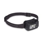 BLACK DIAMOND Storm 500-R Rechargeable LED Headlamp, Waterproof and Dimmable for Camping, Hiking, Running, Hunting, Work with Red Light Headlamp Mode, Black